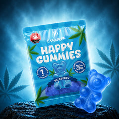 CBD Gumicukorkák Áfonya