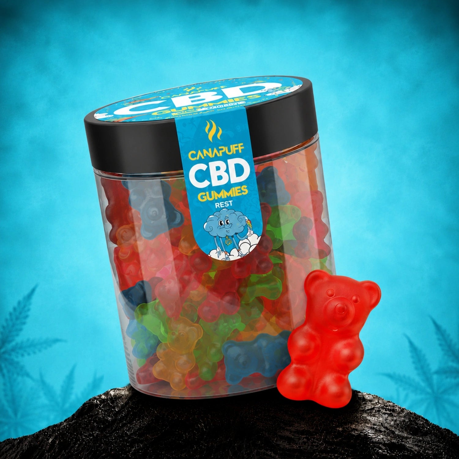 CBD Gumicukorkák Pihenés