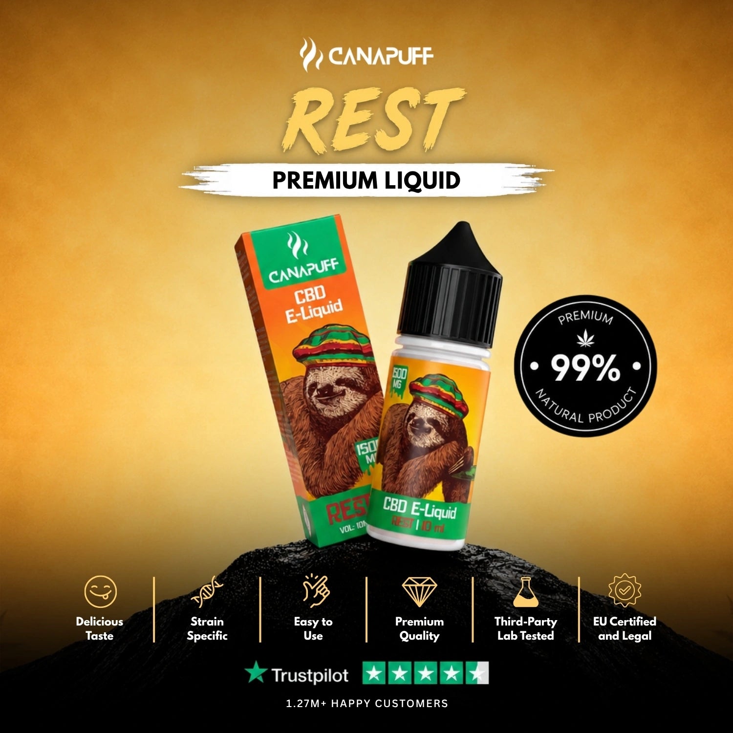 CBD liquid Maradék 1.500mg