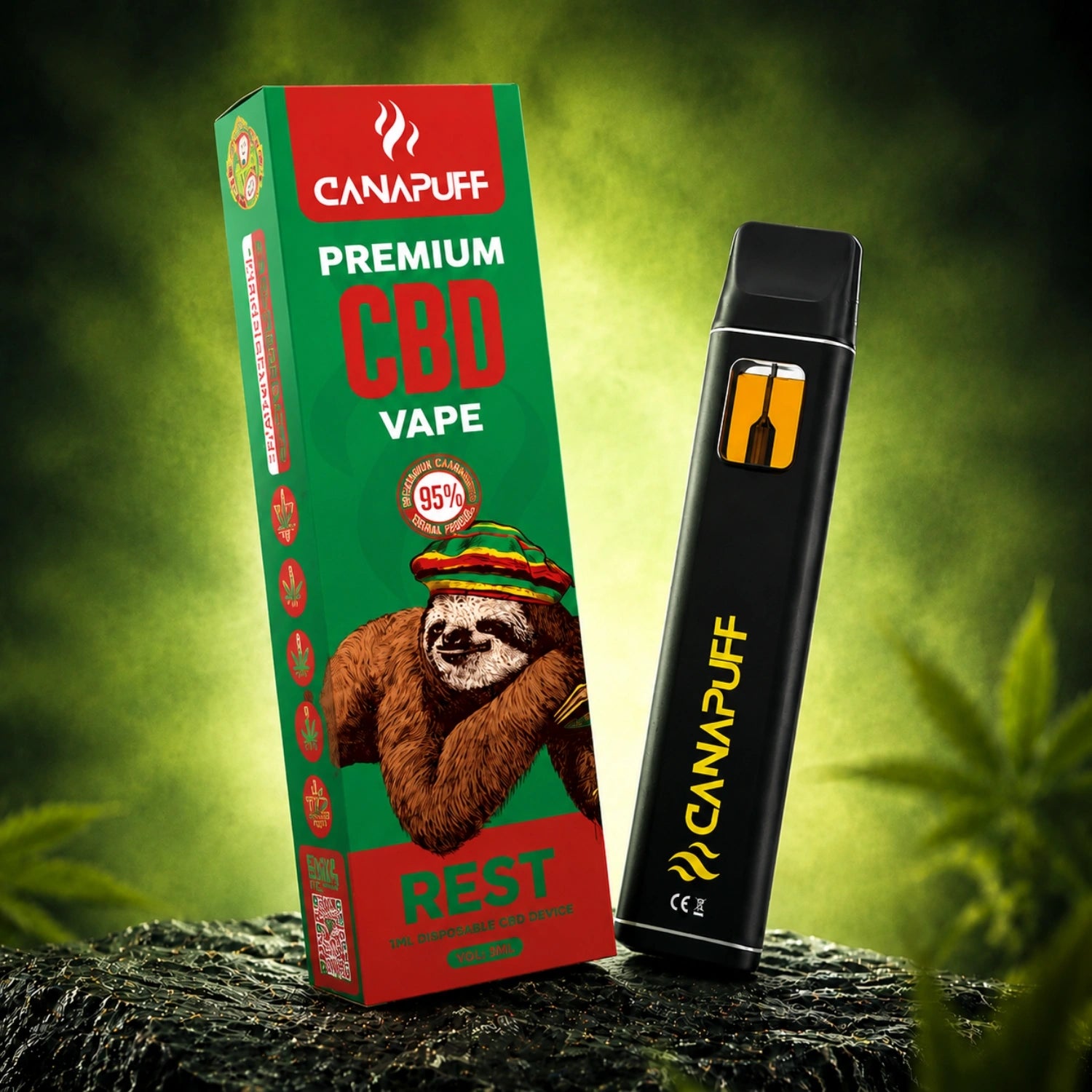 CBD Vape Maradék 95% 1 ml