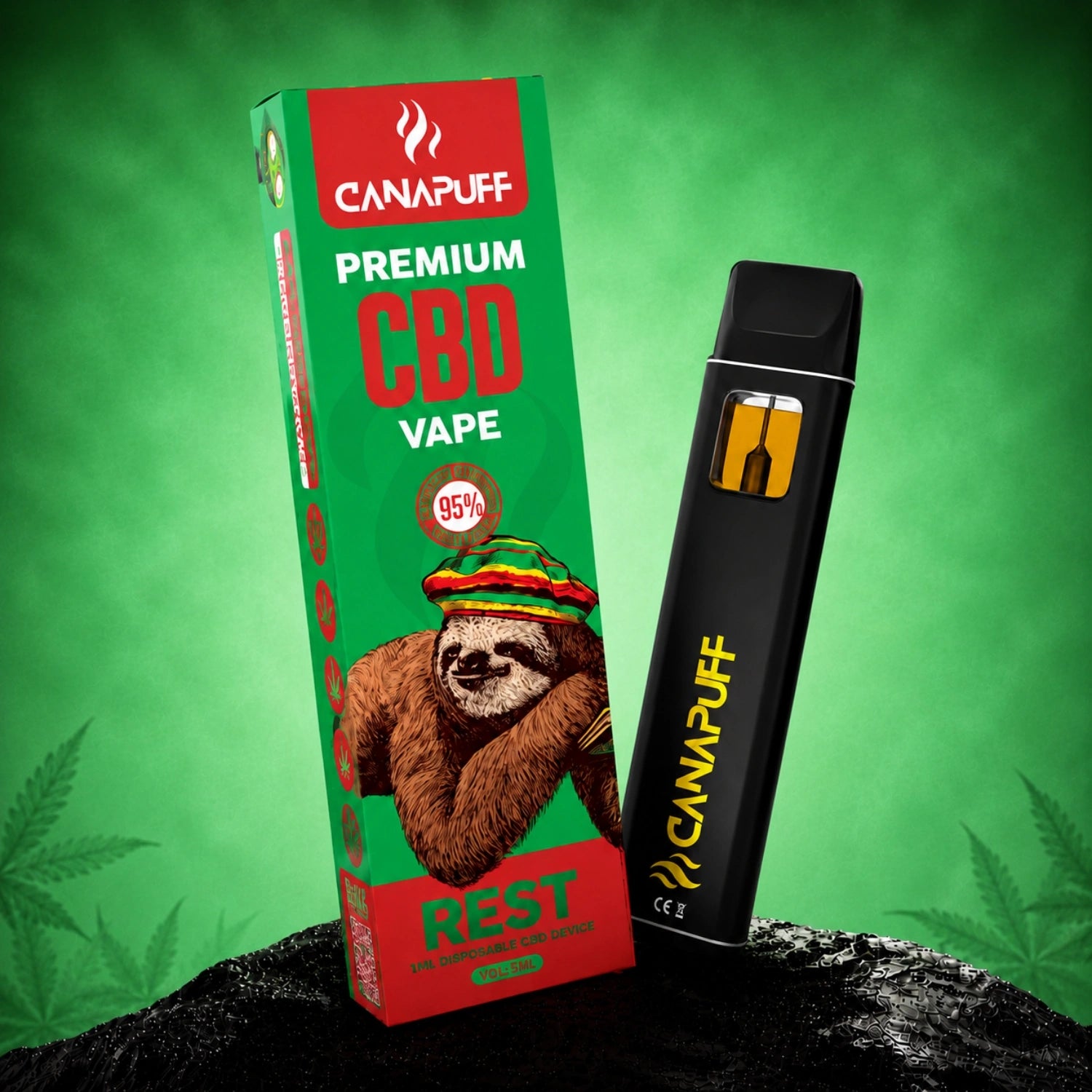 CBD Vape Maradék 95% 1 ml