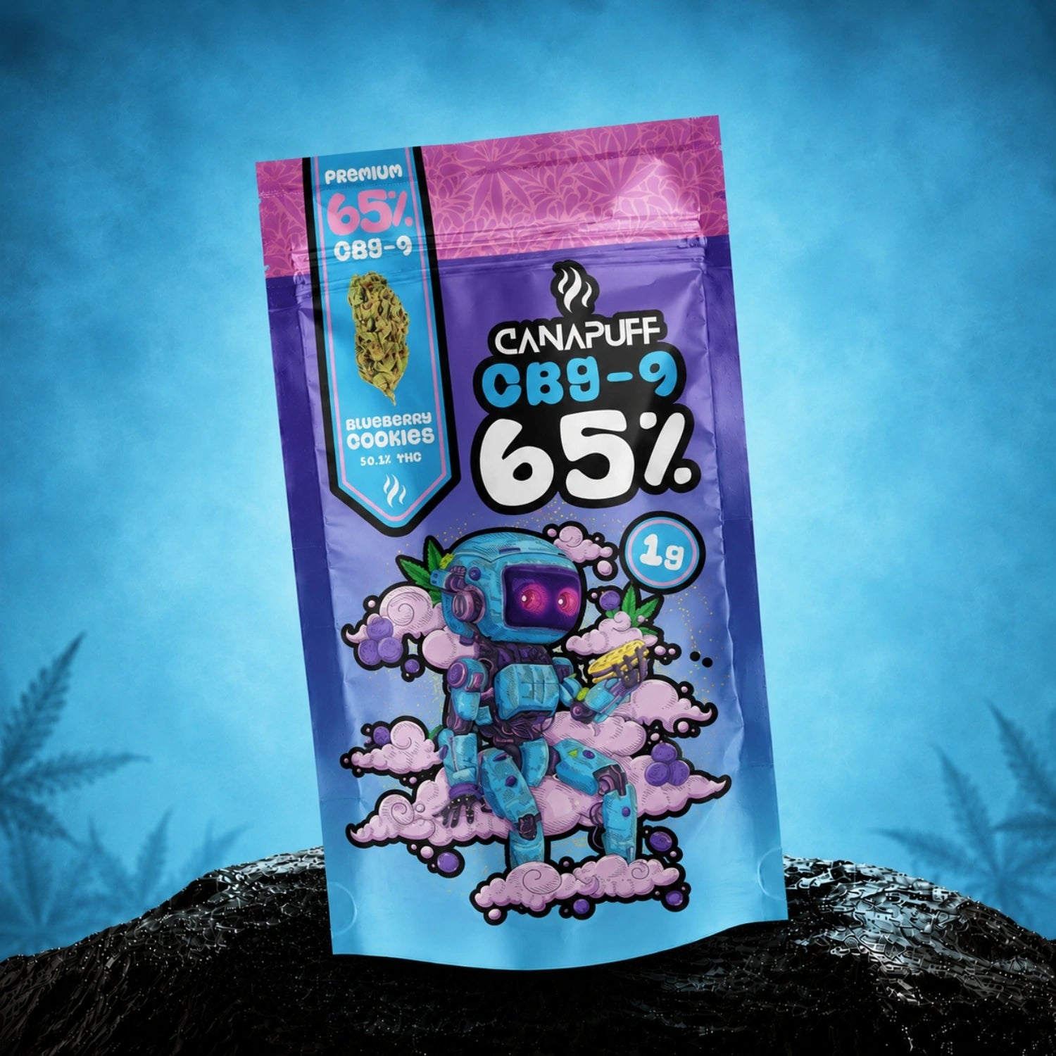 CBG9 Virágzat Blueberry Cookie 65%