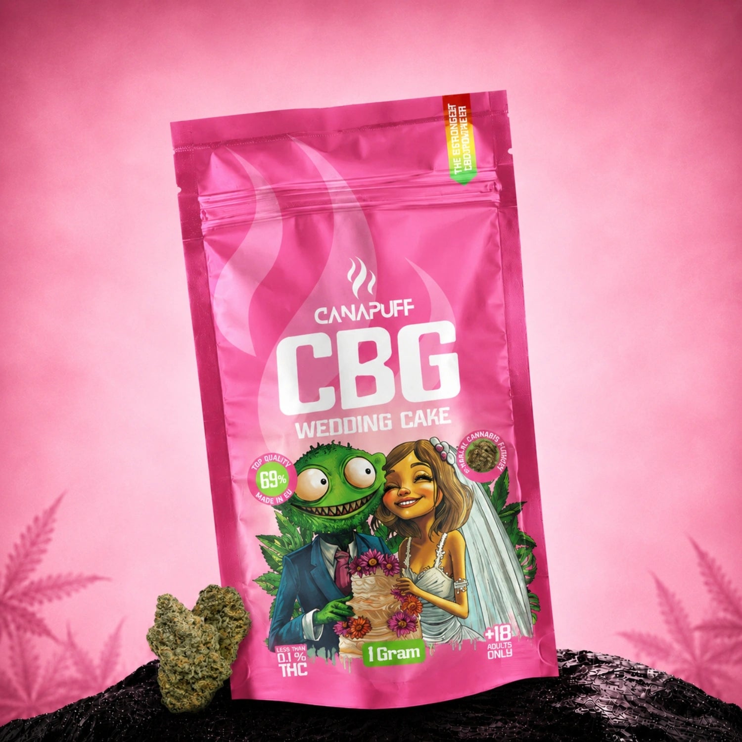 CBG Virágzat Wedding Cake 69%