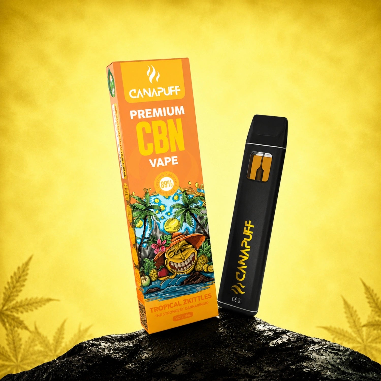 CBN Vape Trópusi Zkittles 89% 1 ml