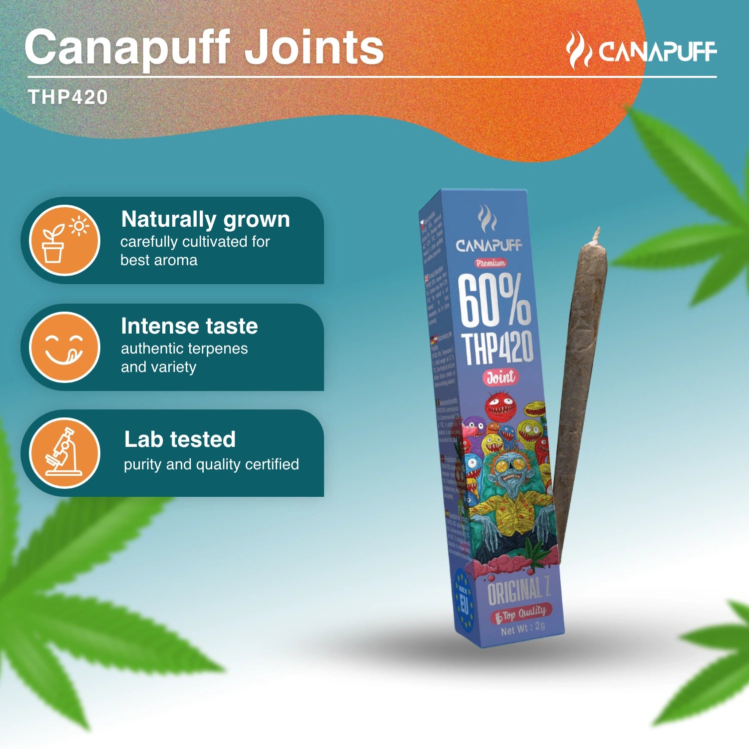 THP420 Joint 60% Original Z 2g - Canapuff
