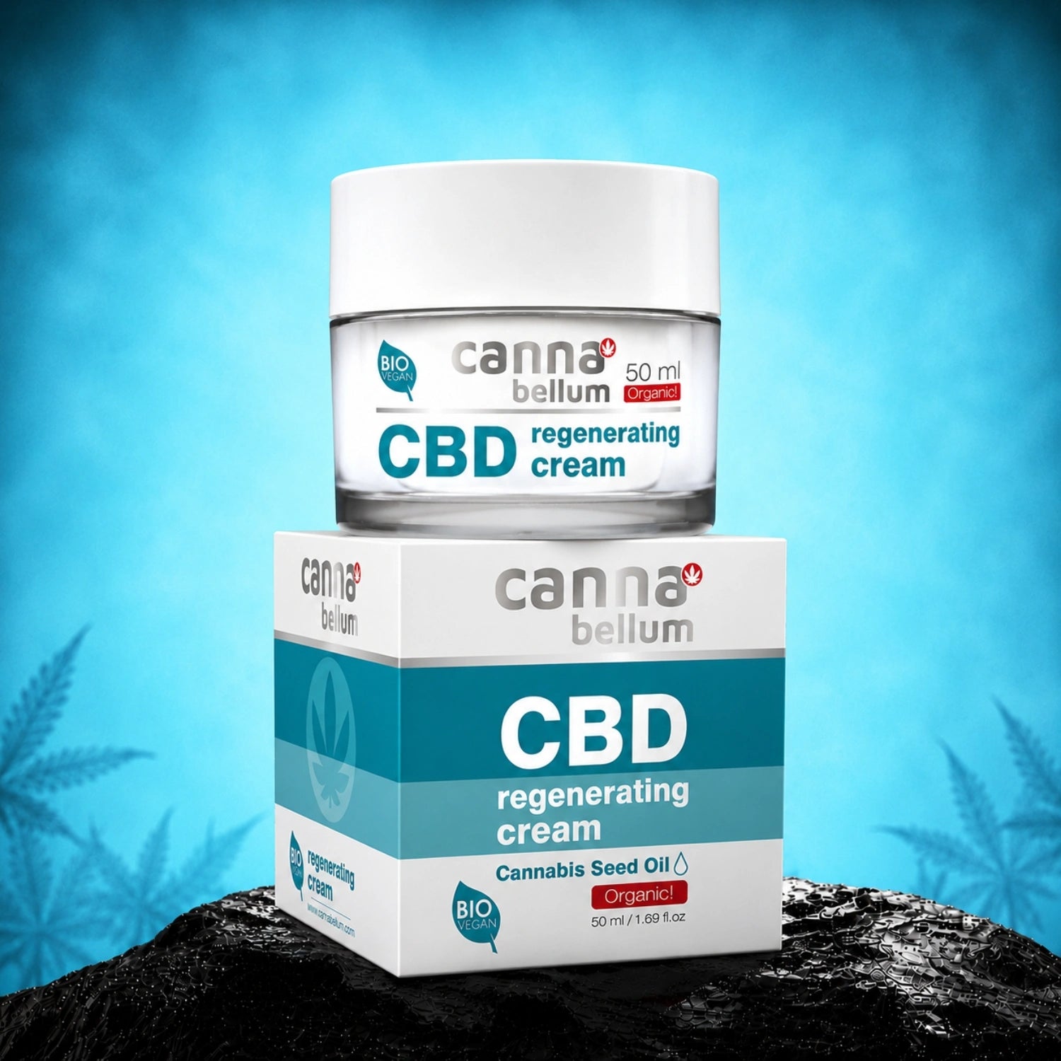Cannabellum CBD regeneráló krém, 50ml - Palacio