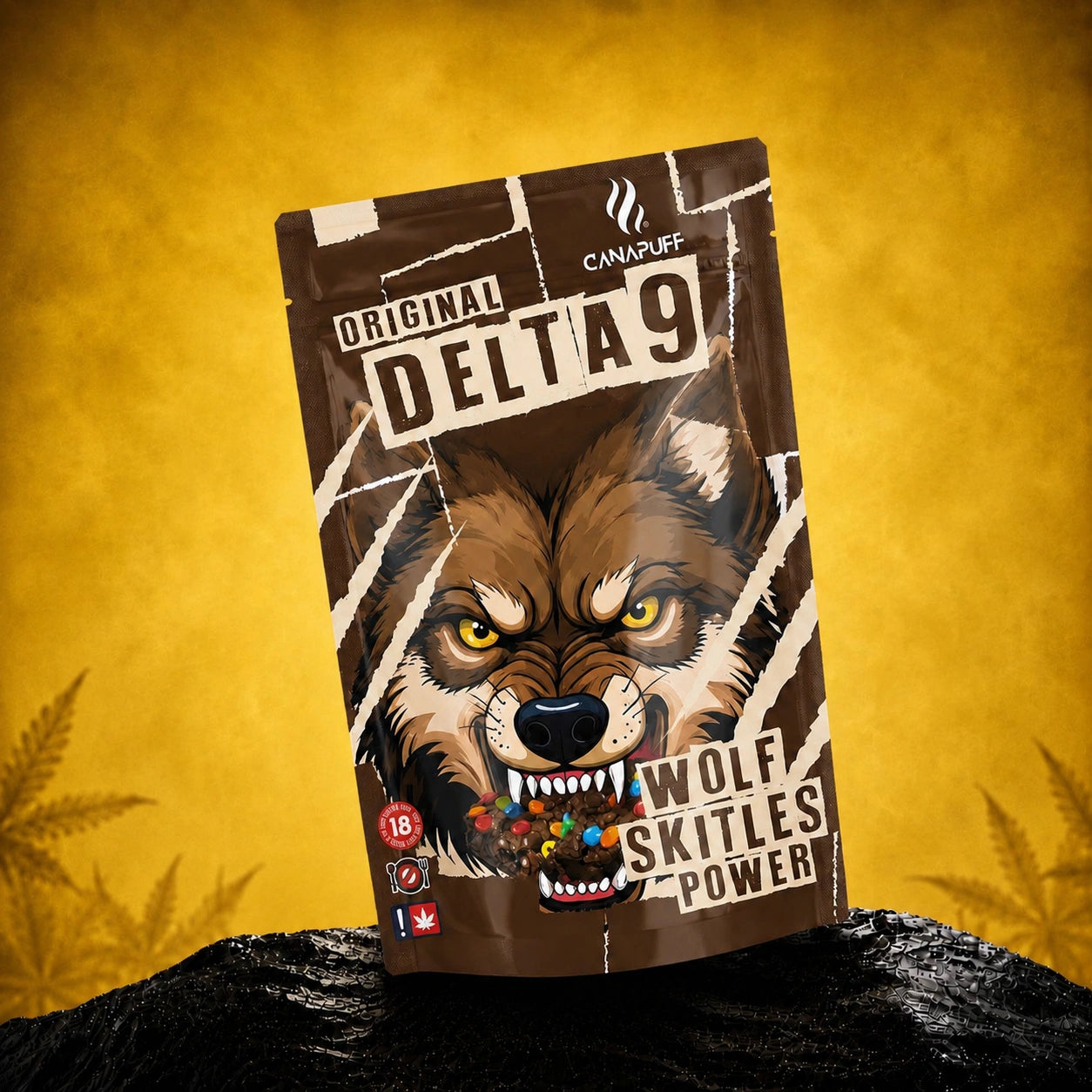 THC delta-9 Farkas Skittles Erő