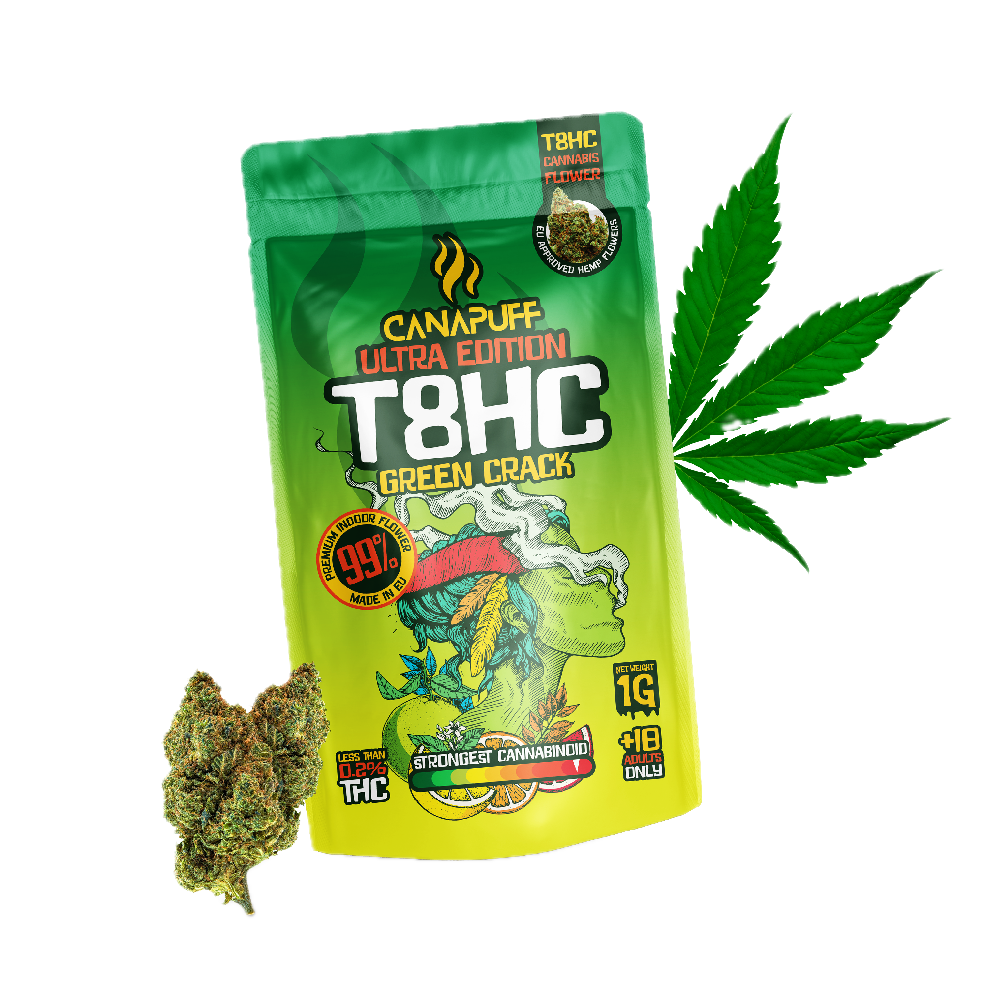T8HC Virágzat Green Crack Ultra Edition 99%