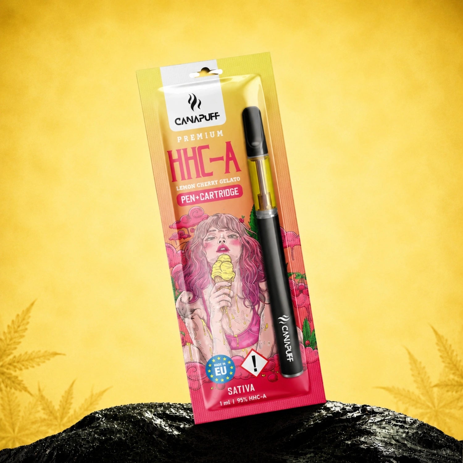 HHC-A Pen+Patrón Lemon Cherry Gelato 95%