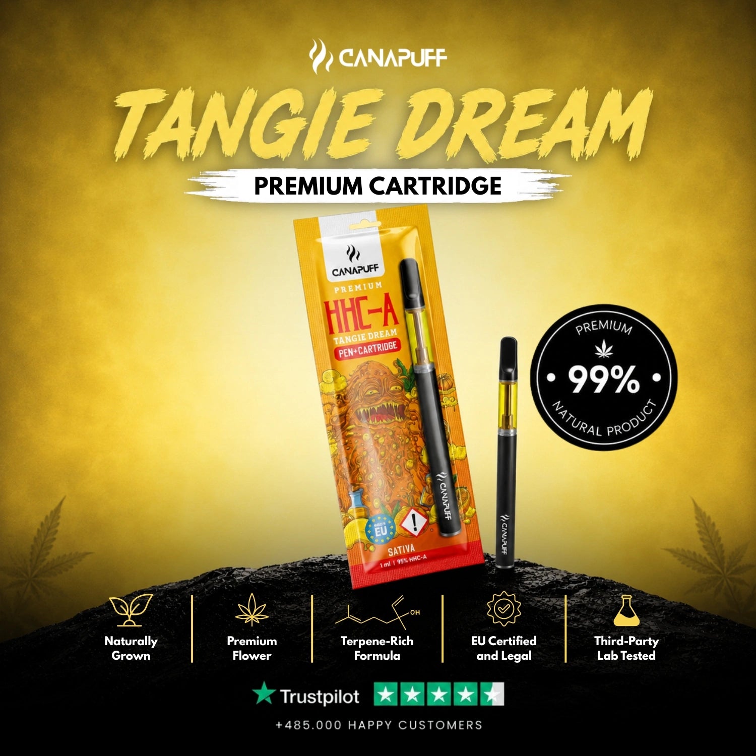 HHC-A Pen+Patrón Tangie Dream 95%