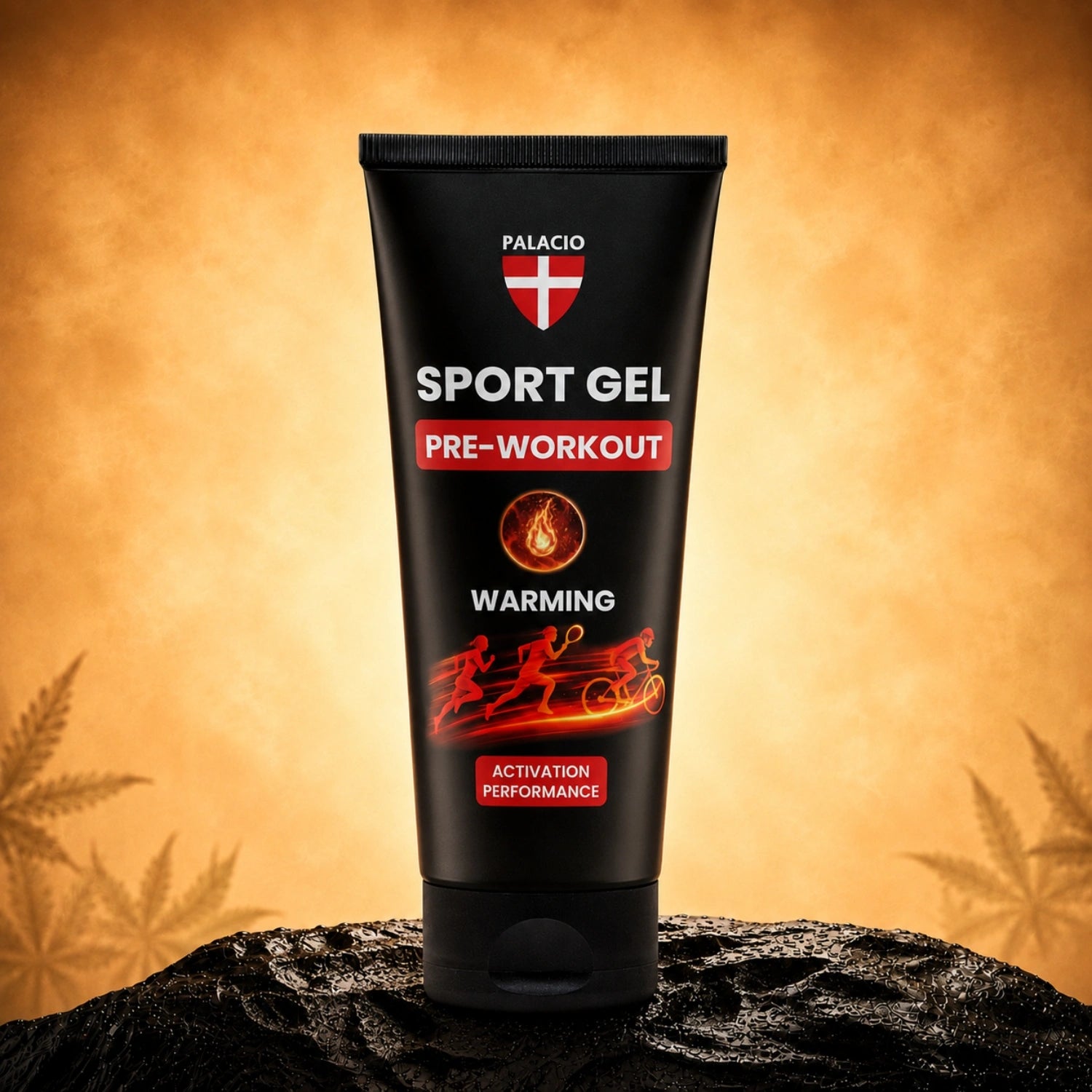Palacio Kendermag Sport Gél Forte Melegítő, 200ml