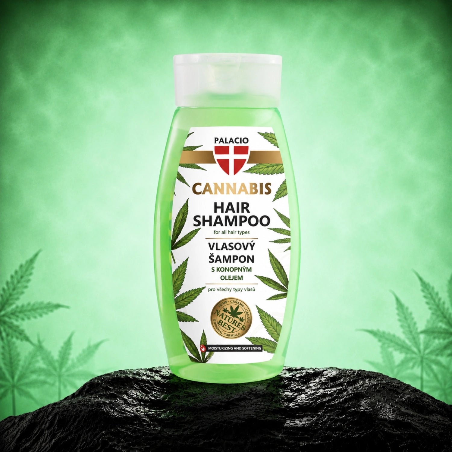 Palacio Kendermagolajos hajsampon, 250ml