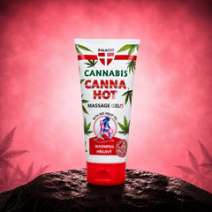 Palacio Hemp masszázsgél CANNAHOT melegítő, 200ml