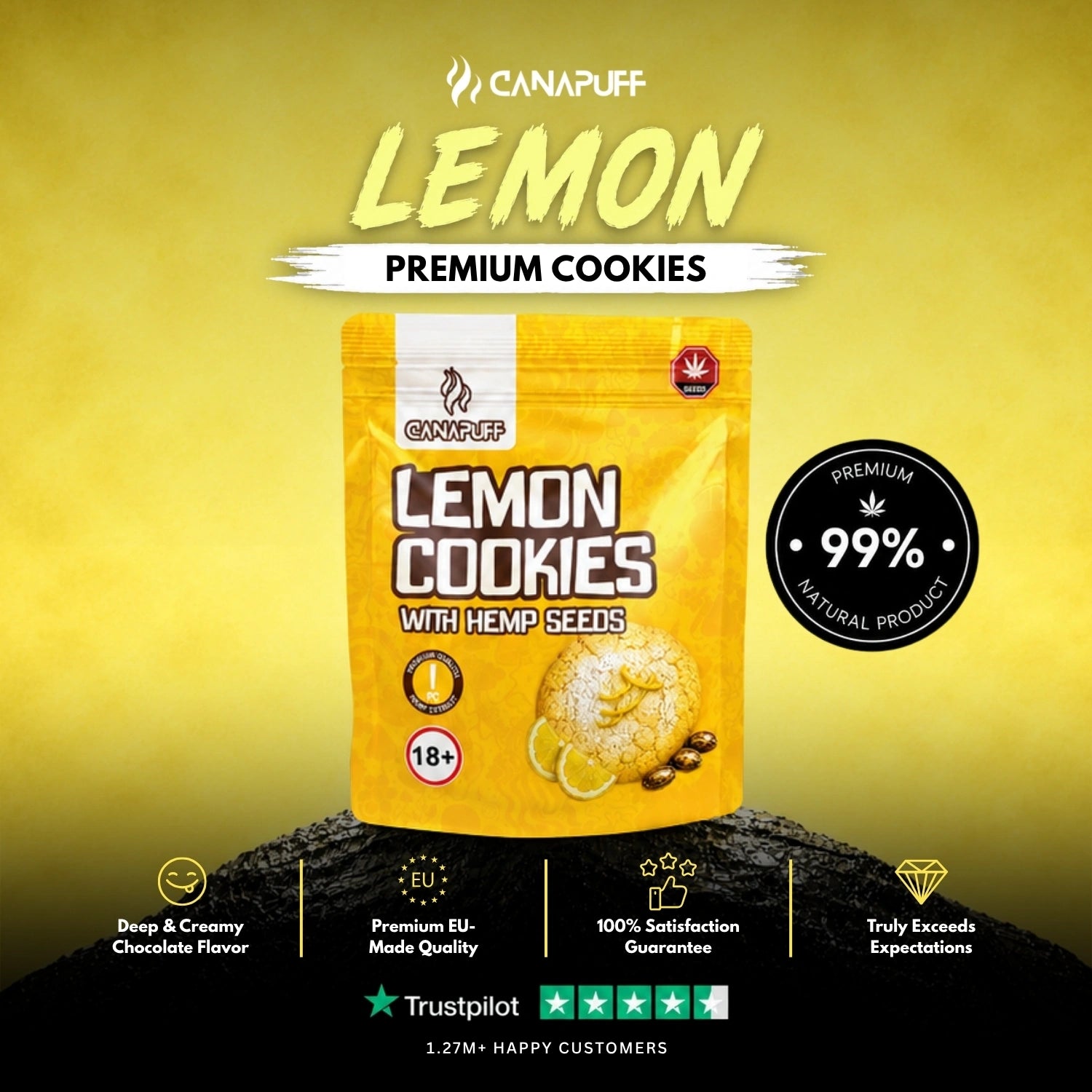 Lemon Cookies kendermaggal