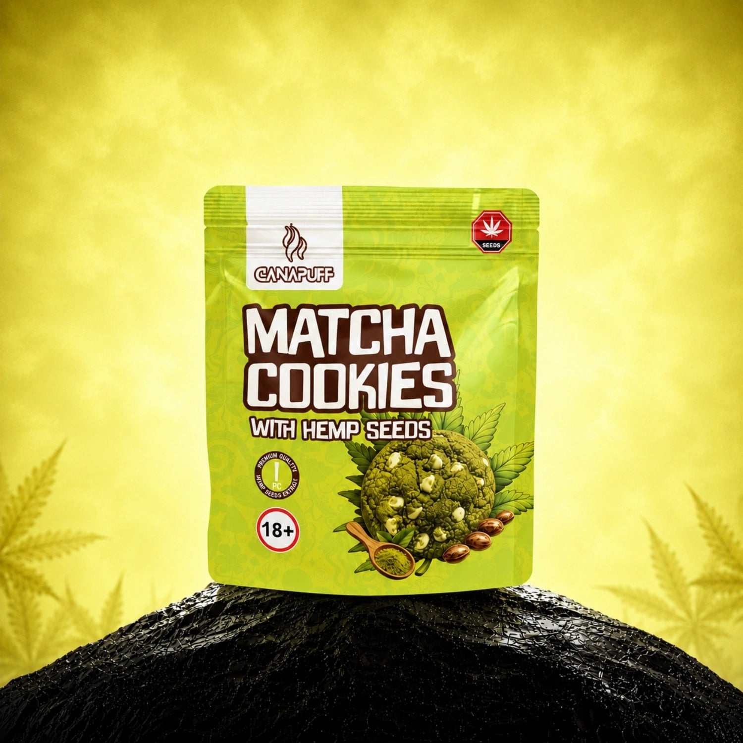 Matcha Cookies kendermaggal