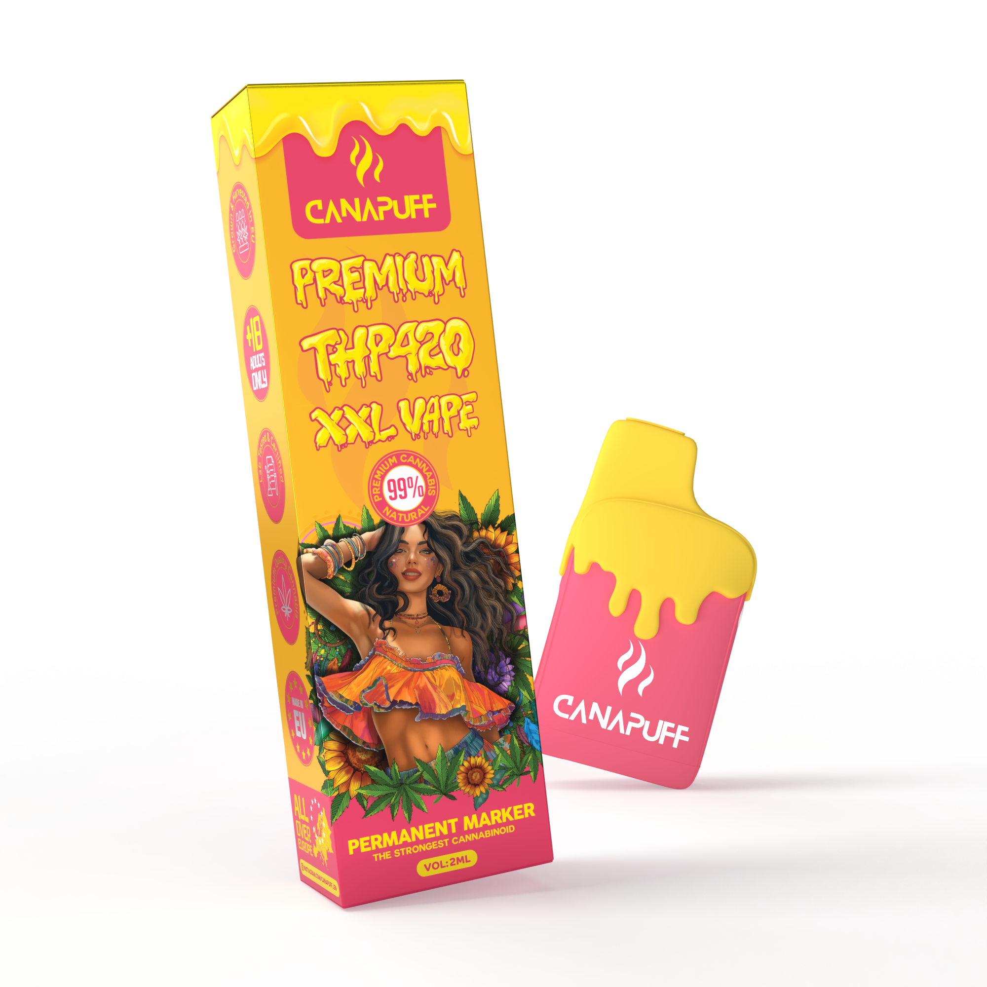 THP420 Vape Permanent Marker 99% 2 ml