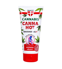 Palacio Hemp masszázsgél CANNAHOT melegítő, 200ml