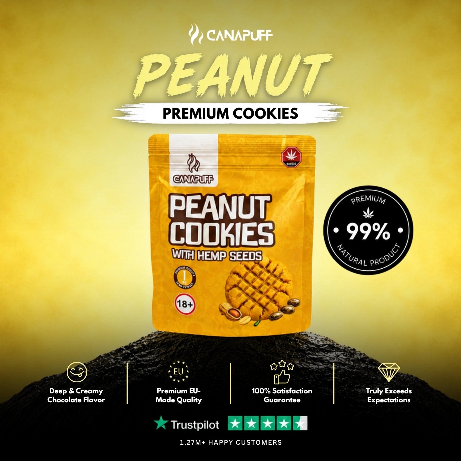 Peanut Cookies kendermaggal
