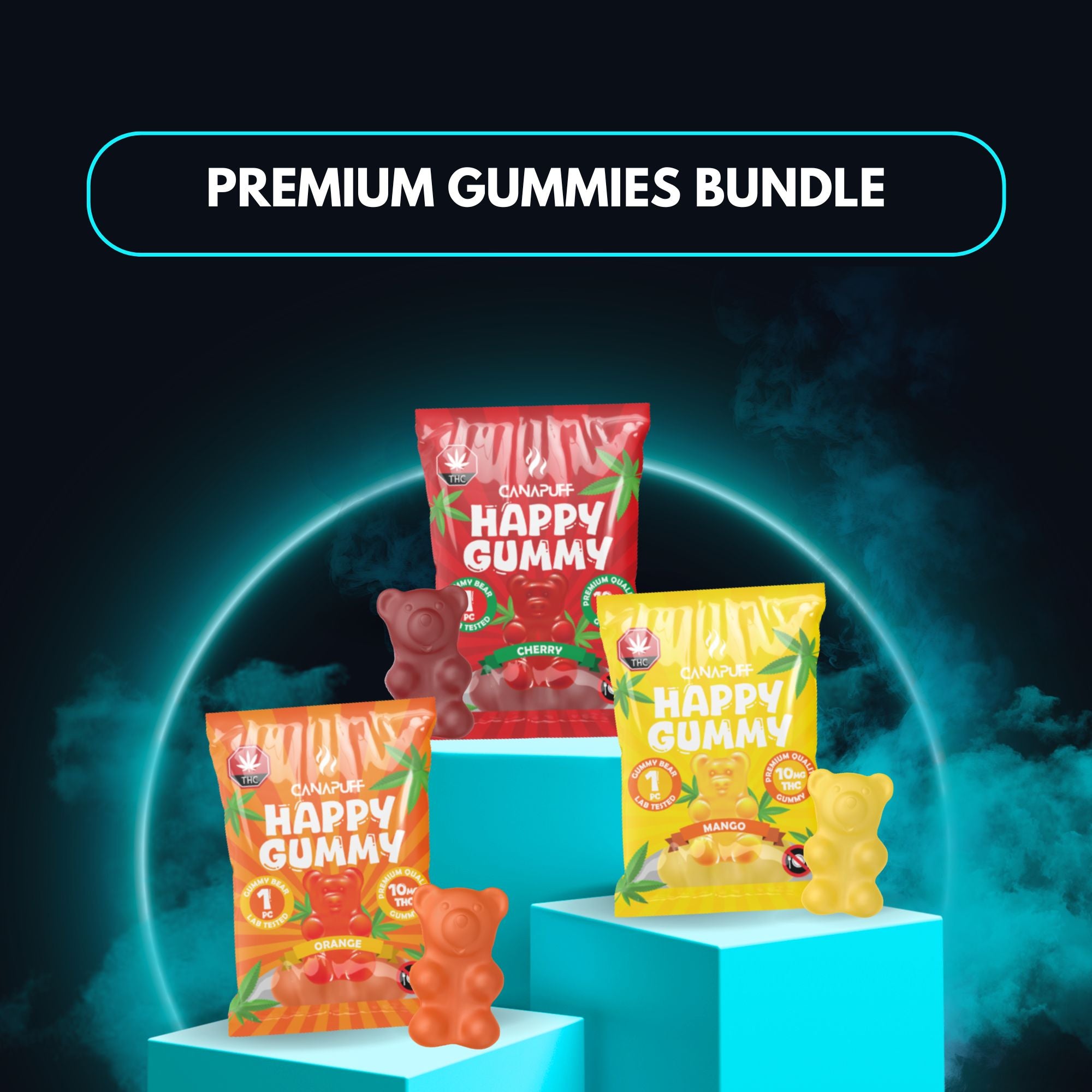 Prémium Gumicukorkák Bundle (3×5 db)