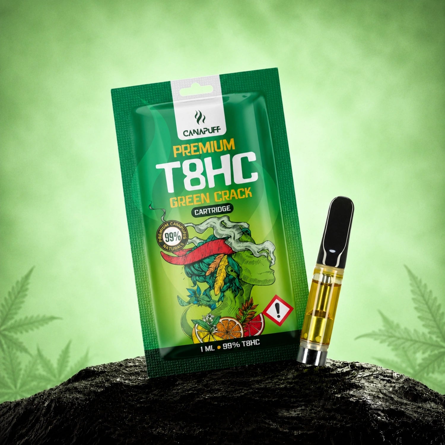 T8HC patron Green Crack 99%