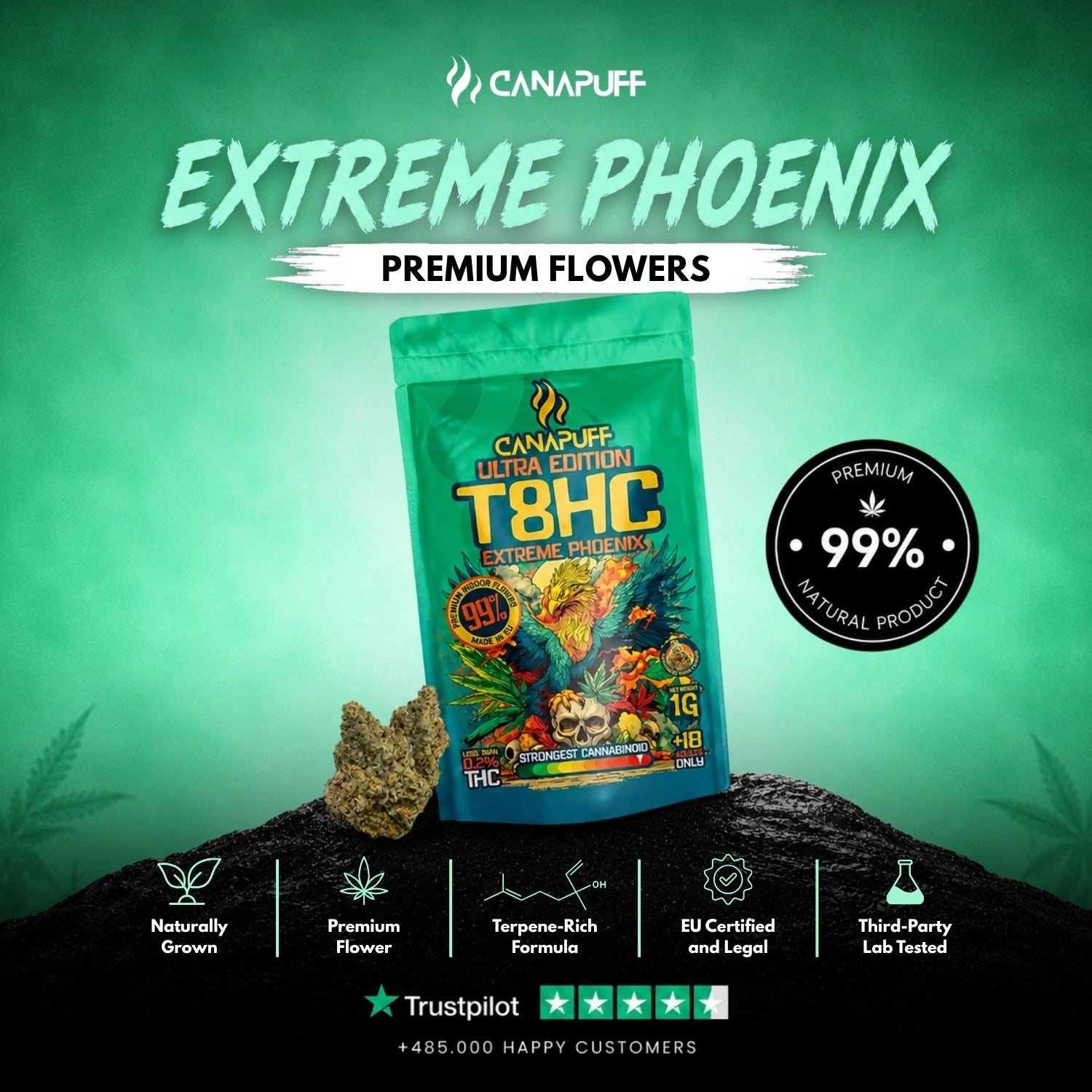 T8HC Virágzat Extreme Phoenix 99%
