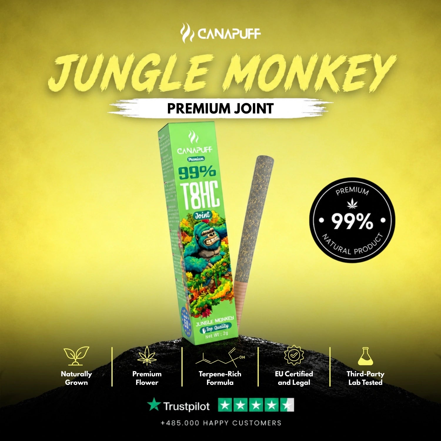T8HC Joint Jungle Monkey 99% 2 g