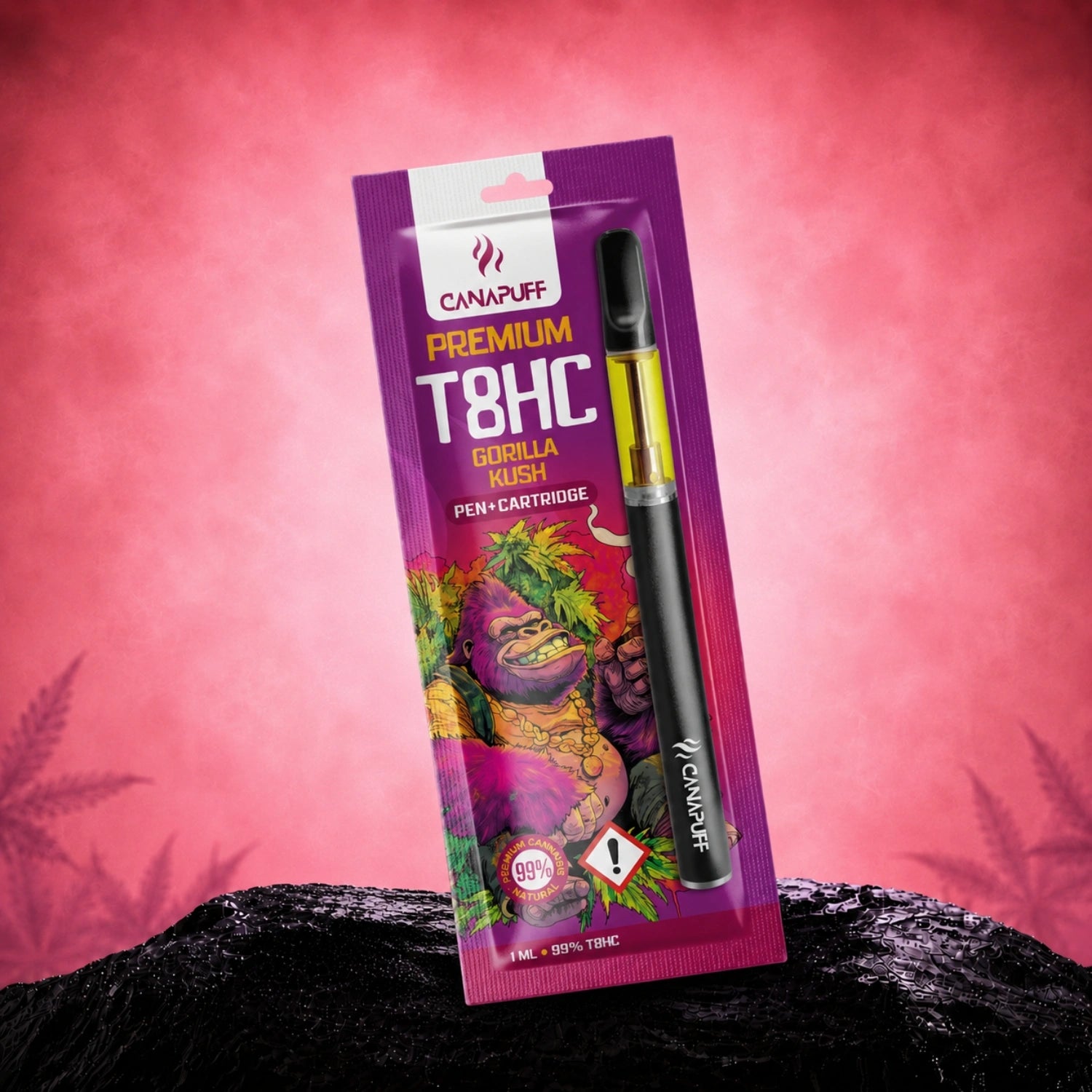 T8HC Pen+Patrón Gorilla Kush 99%