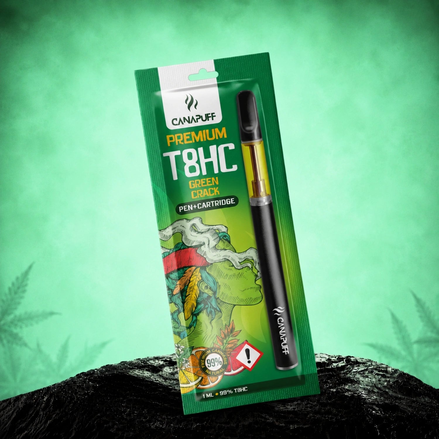 T8HC Pen+Patrón Green Crack 99%