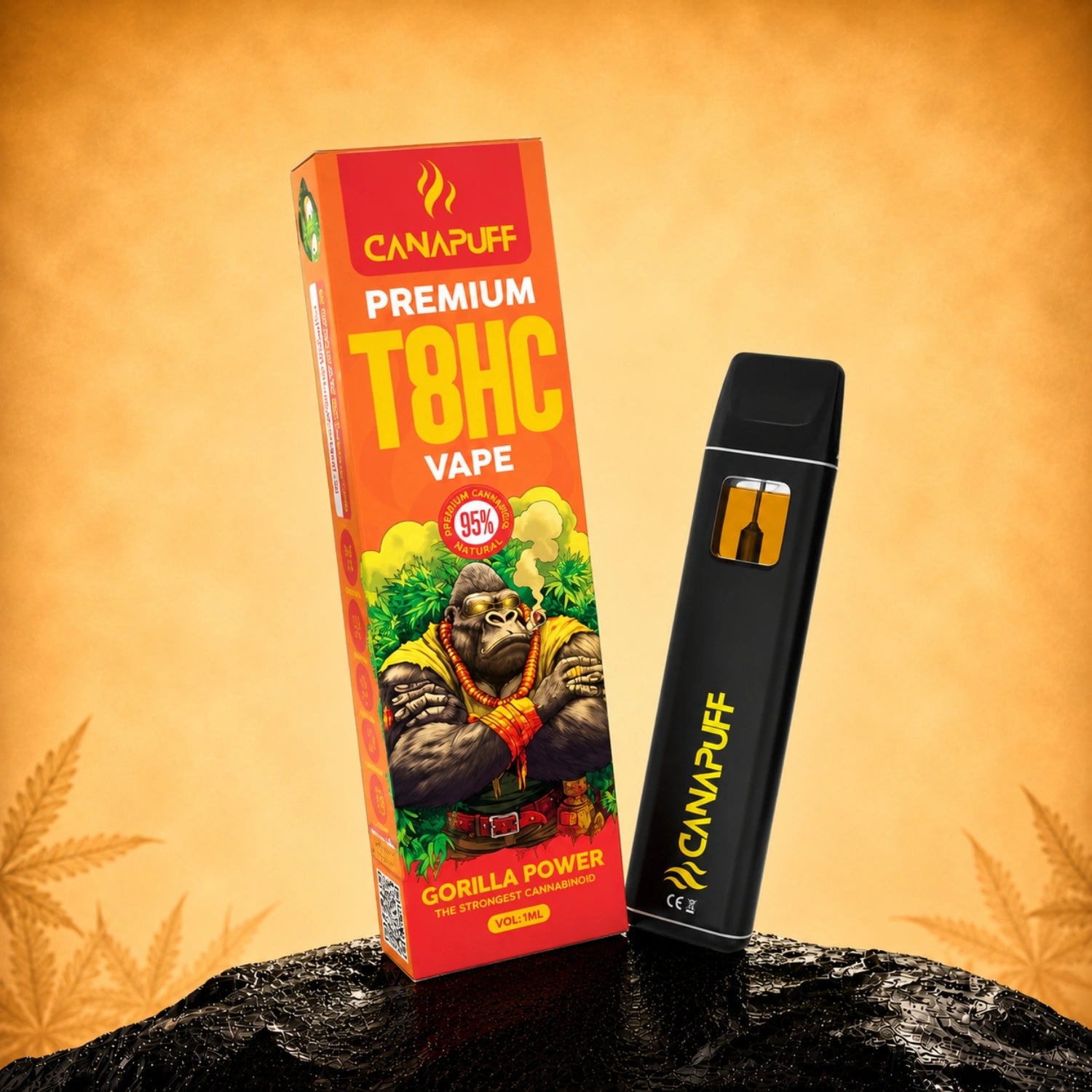 T8HC Vape Gorilla Power 95% 1 ml