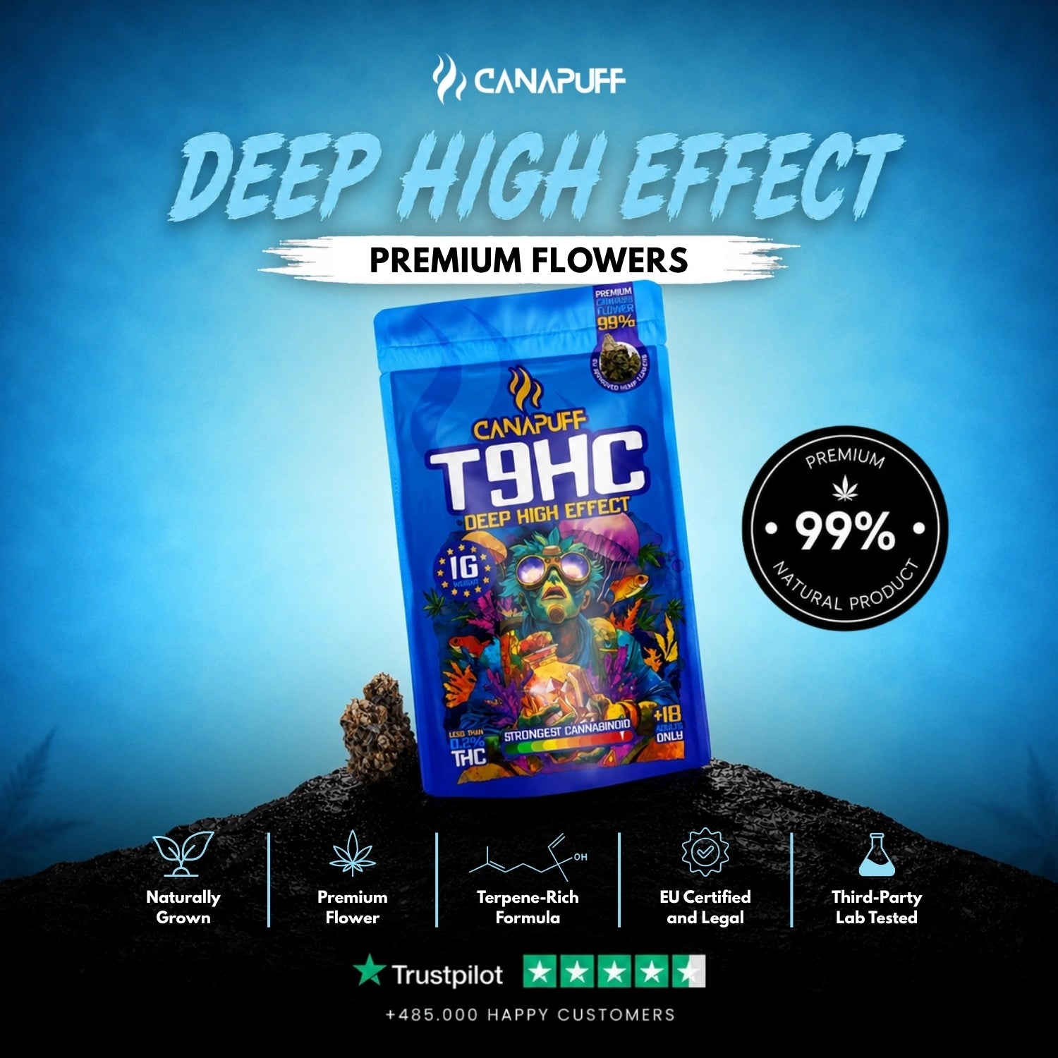 T9HC Virágzat Deep 99%