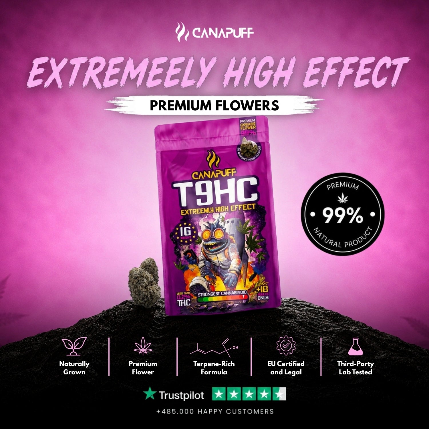 T9HC Virágzat Extreemly 99%