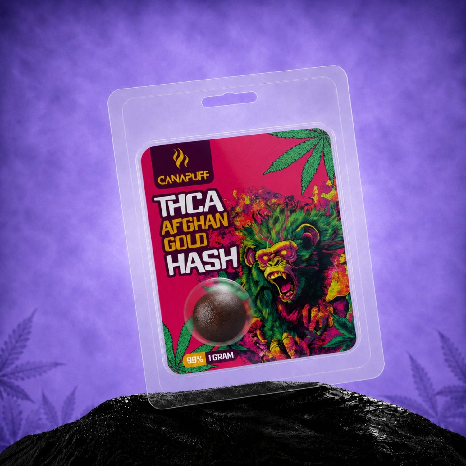 THCA Hash Afghan Gold 99% 1g