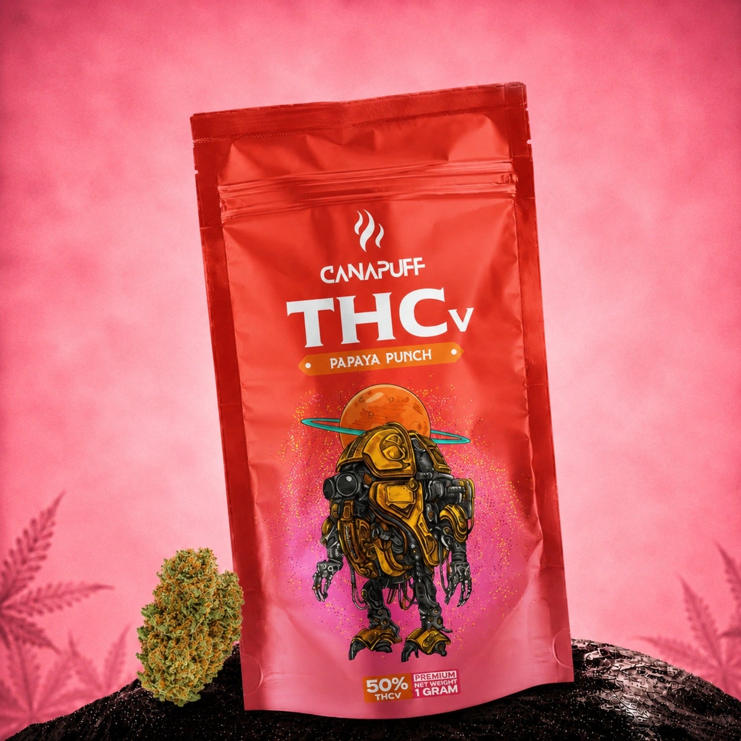 THCv Virágzat Papaya Punch 50%