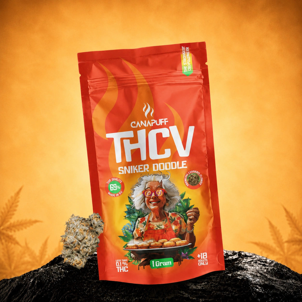 THCv Virágzat Sniker Doodle 69%