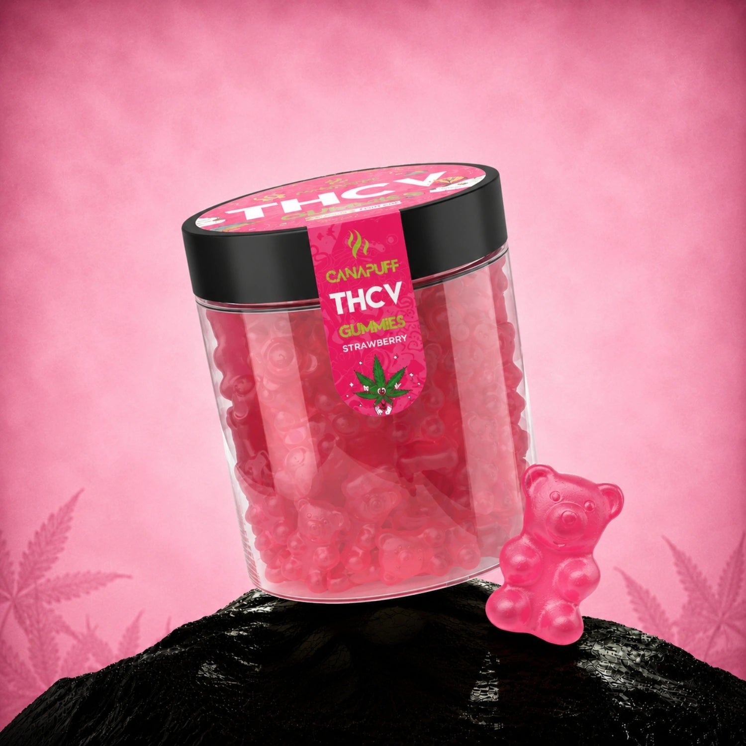 THCv Gumicukorkák Strawberry