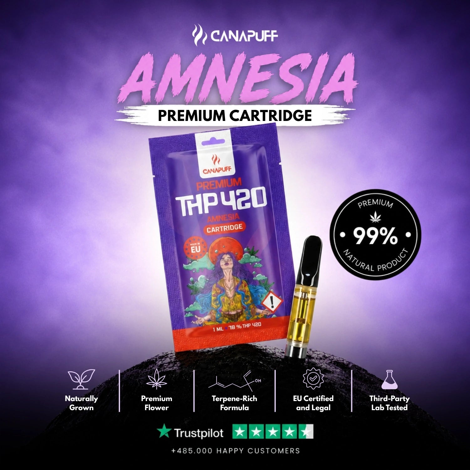 THP420 Patrón Amnesia 79%