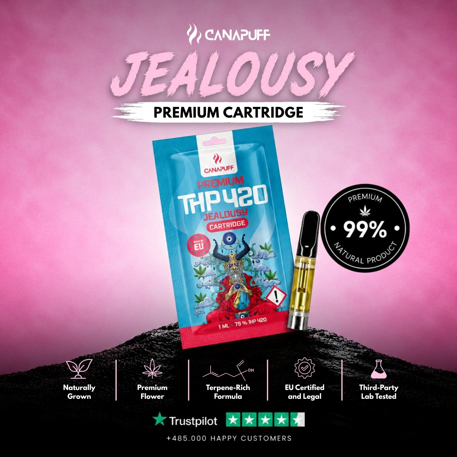 THP420 Patrón Jealousy 79%