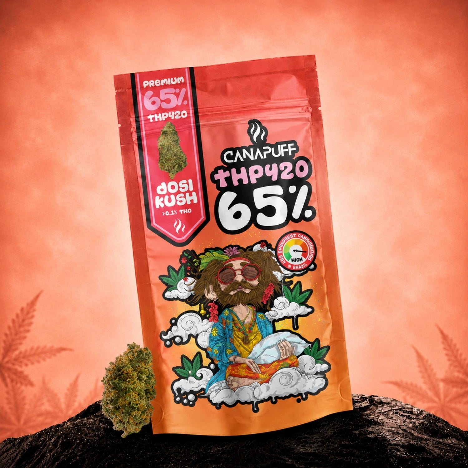THP420 Virágzat Dosi Kush 65%