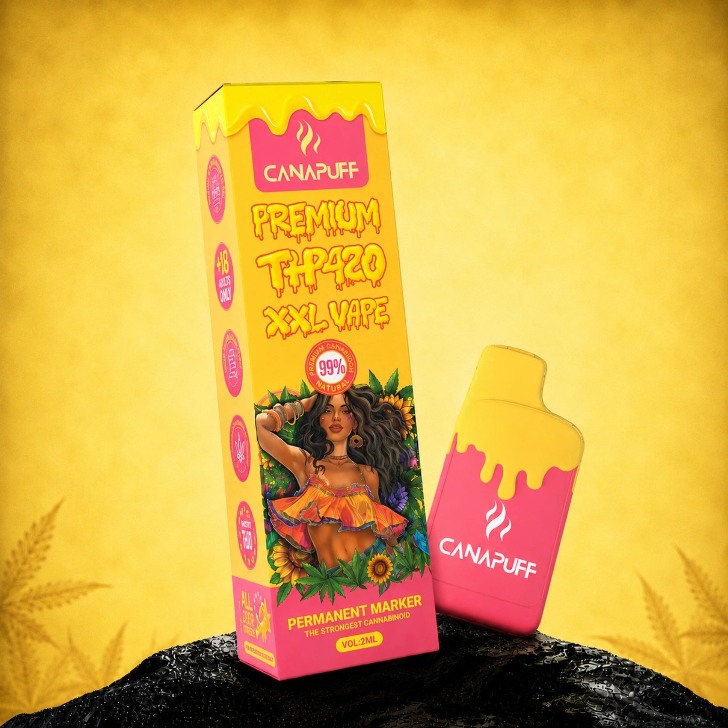 THP420 Vape Permanent Marker 99% 2 ml