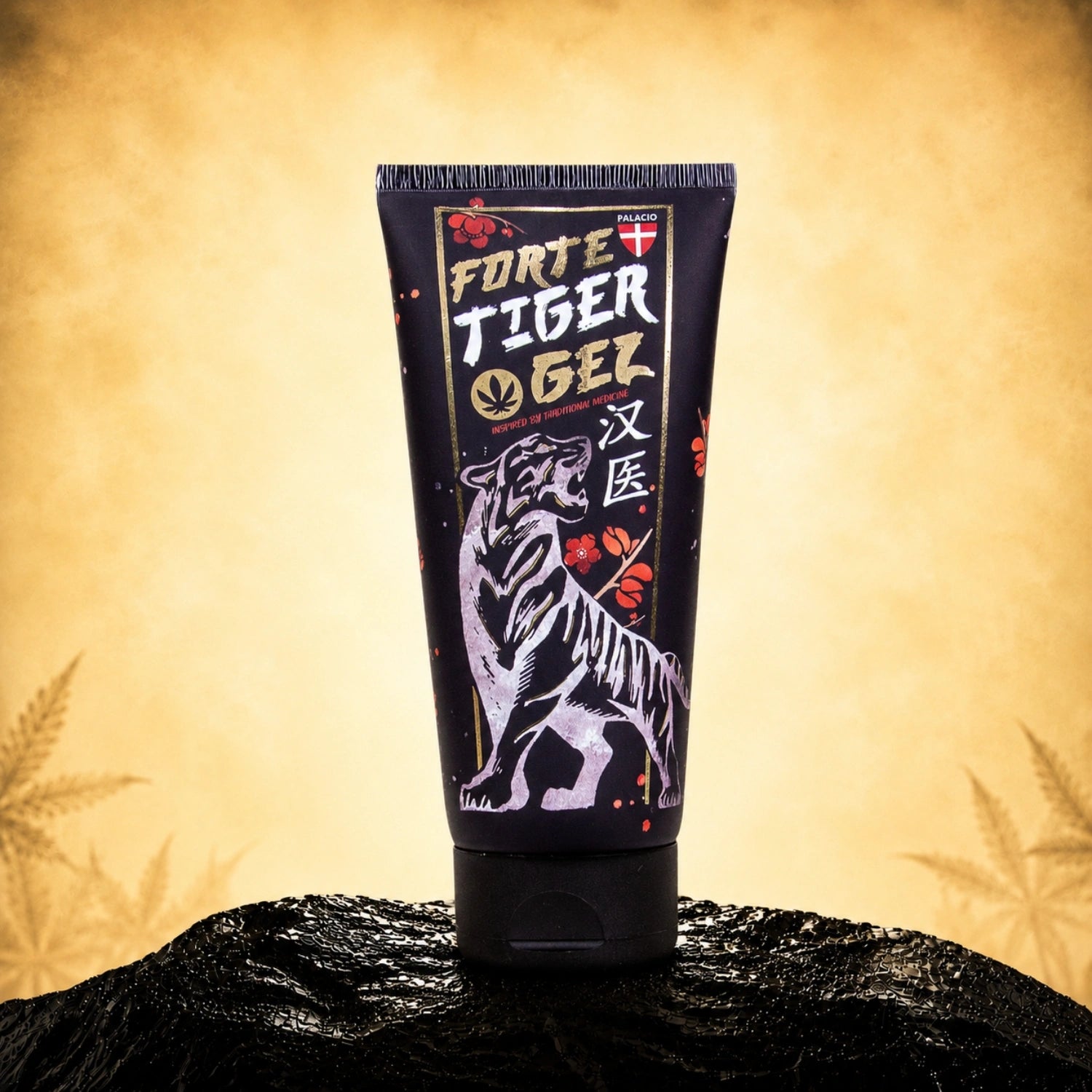 Palacio Tiger Masszázsgél Forte Kannabisszal, 175ml