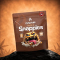 Canapuff Delta 9 Snappies kenderből származó Delta-9 THC cookie snack tasak