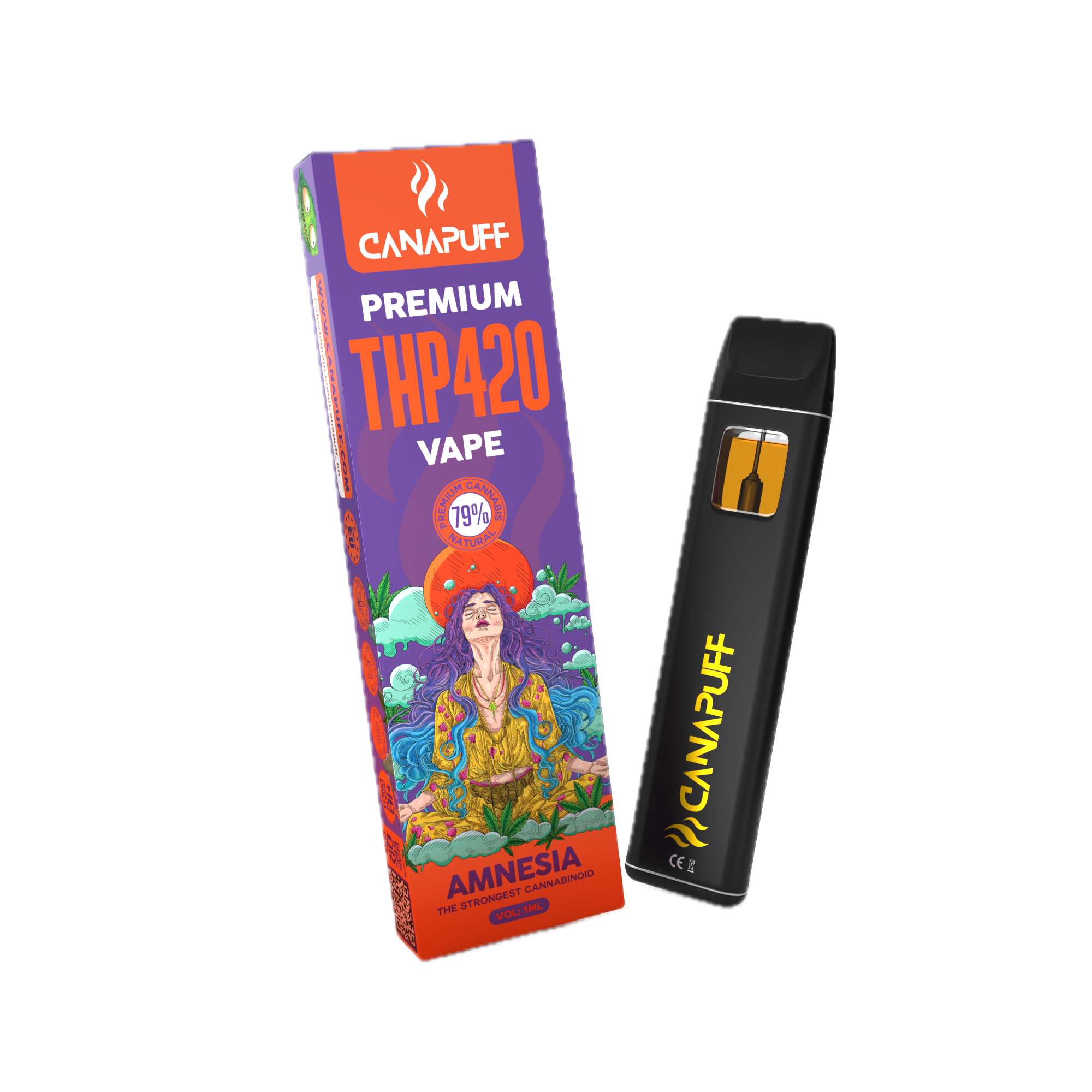 THP420 Vape Amnesia 79% 1 ml