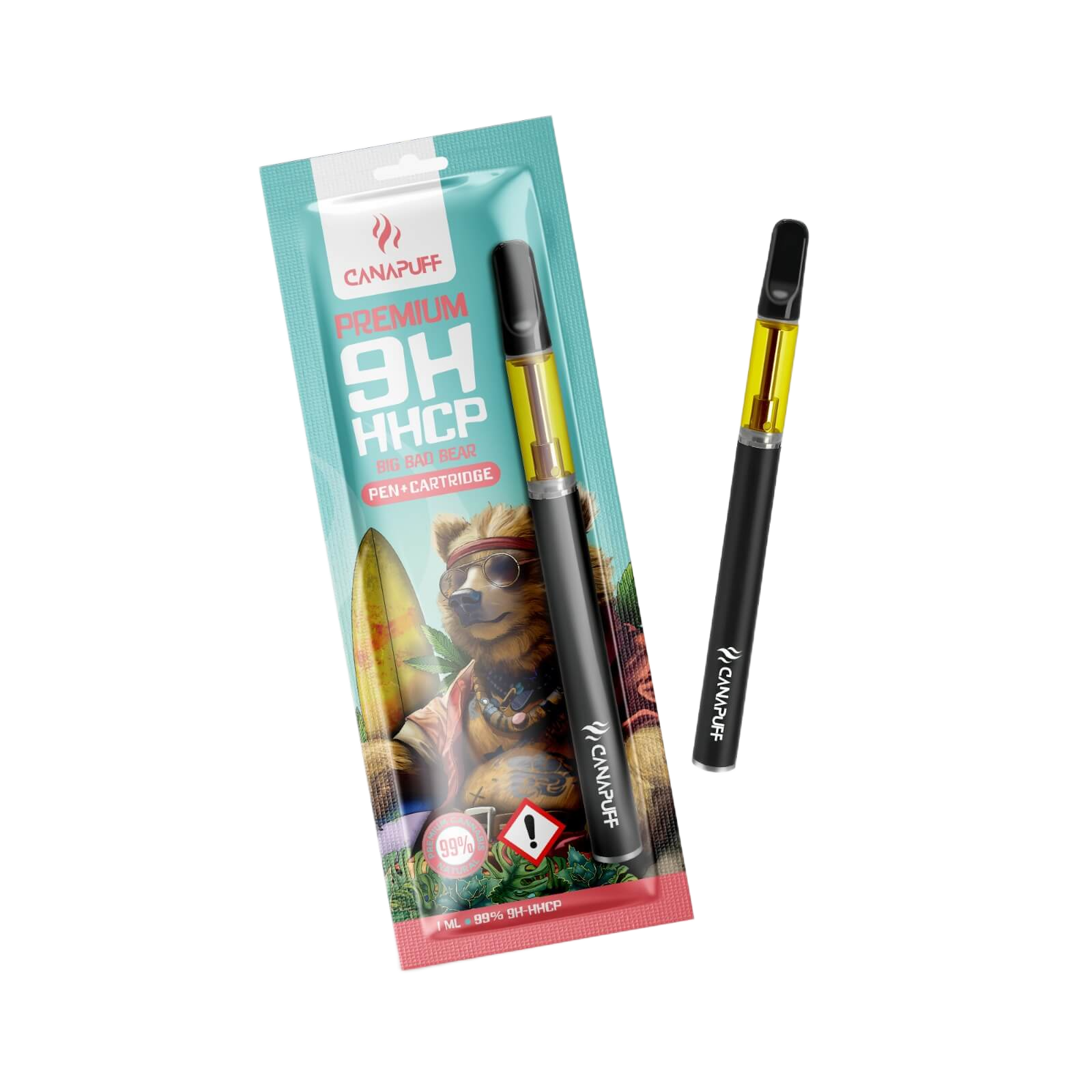 9h-HHCP Pen+Patrón Big Bad Bear 99%