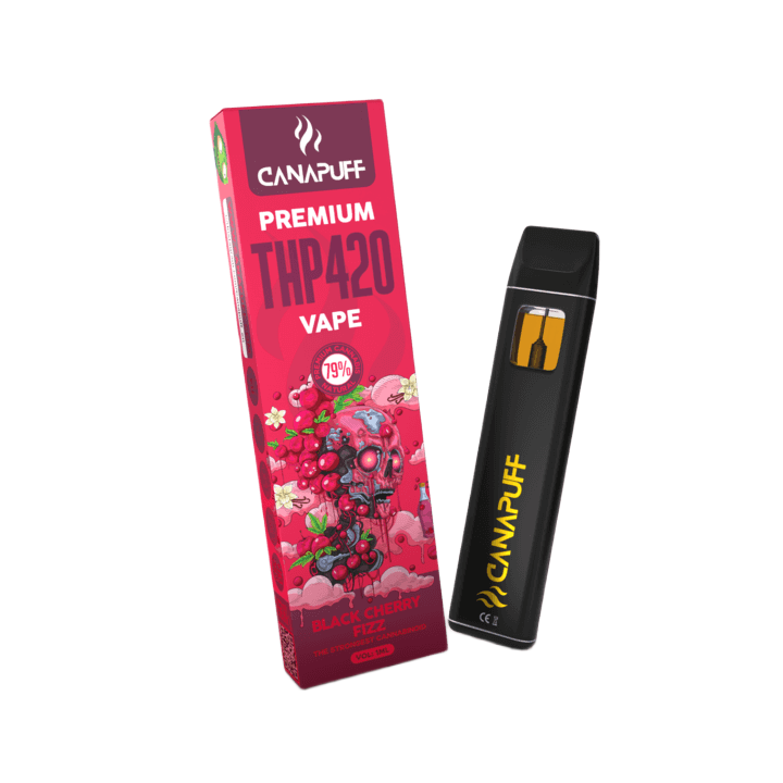 THP420 Vape Fekete cseresznye Fizz 79% 1ml