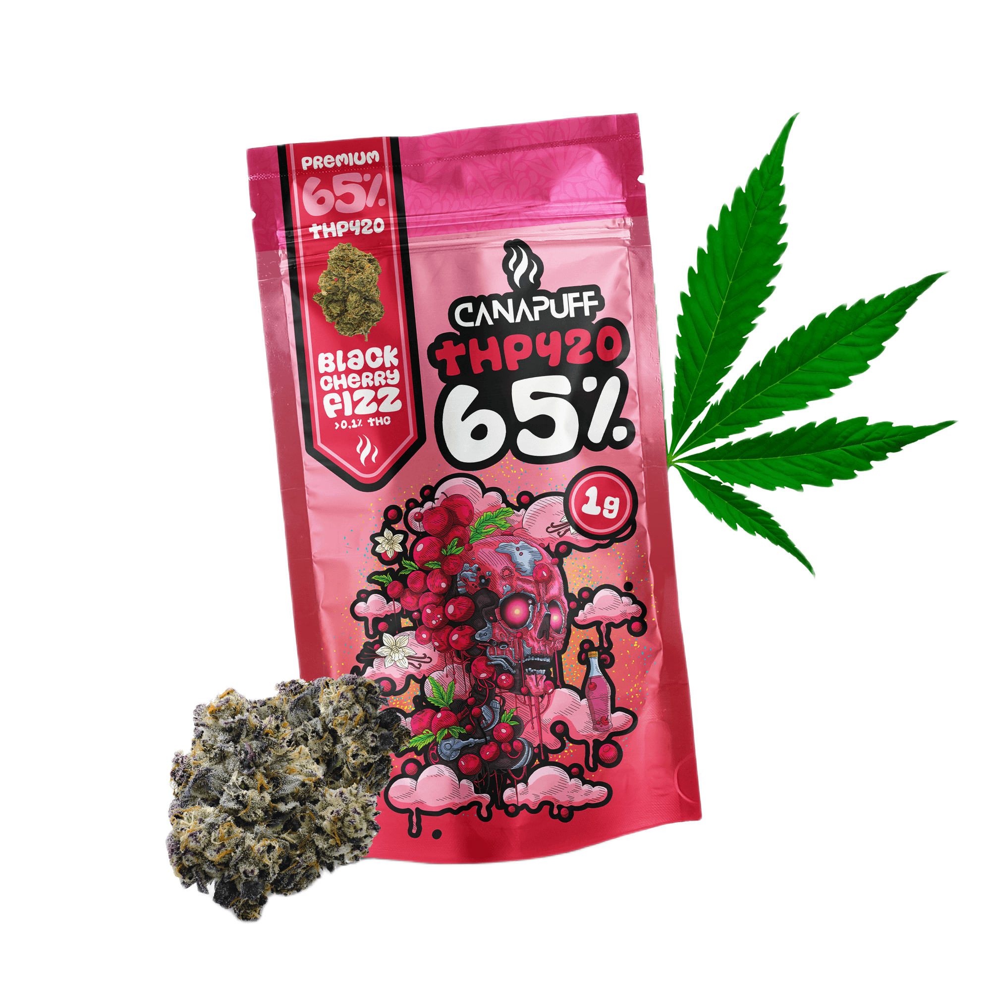 THP420 Virágzat Fekete cseresznye fizz 65%