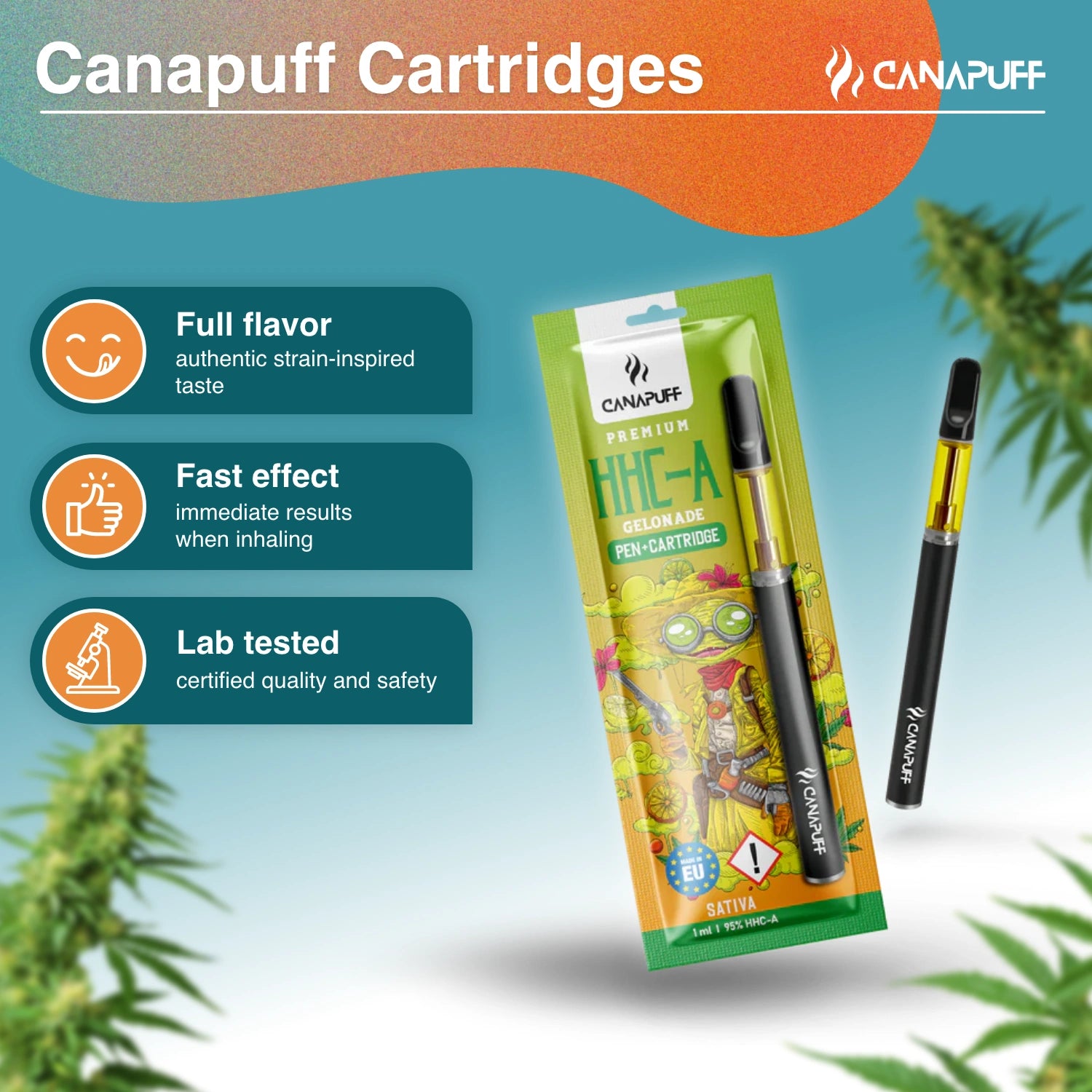 HHC-A Pen+Patrón Gelonade 95%