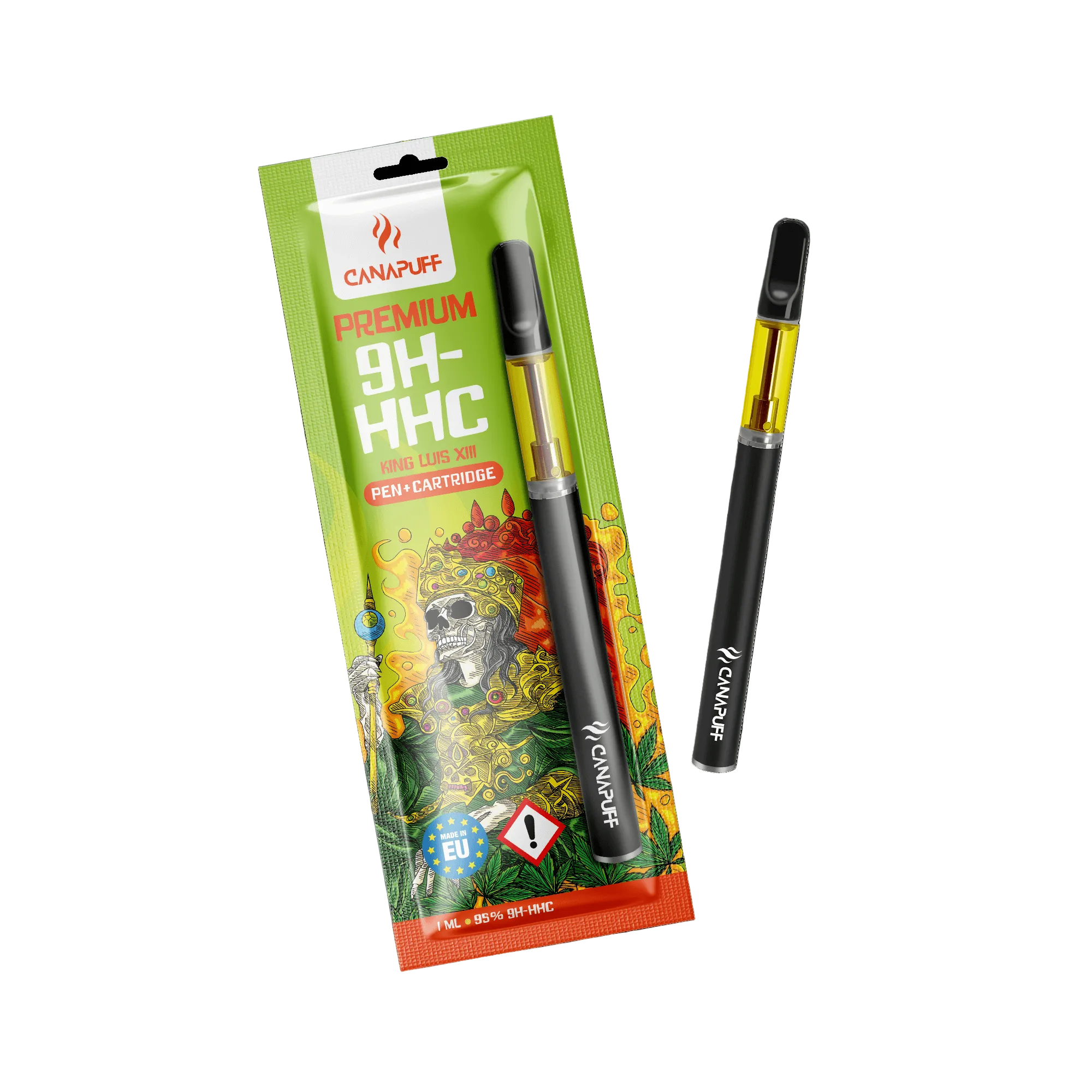 9H-HHC Pen+Patrón King Luis XIII 95%