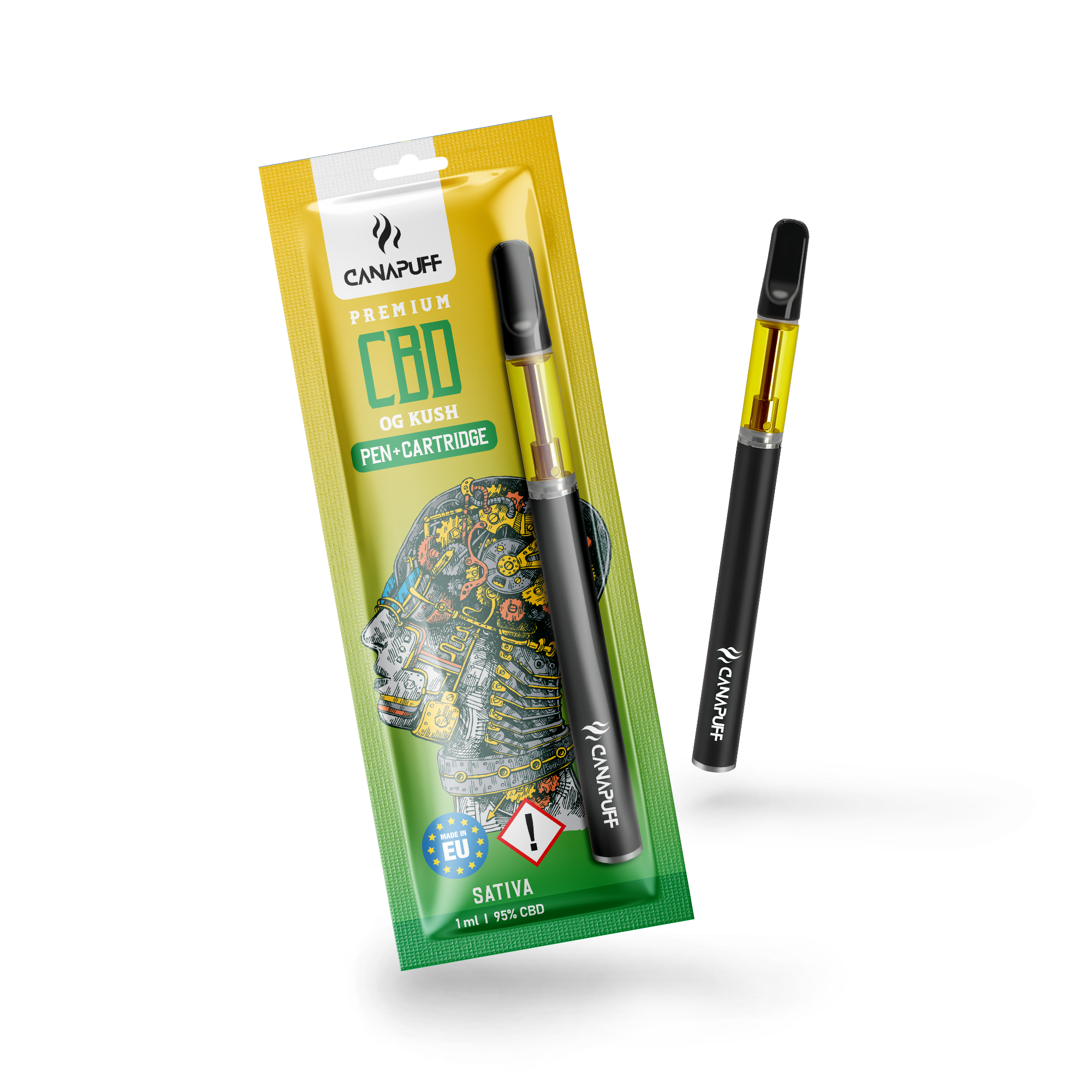 CBD Pen+Patrón OG Kush 95%-Canapuff