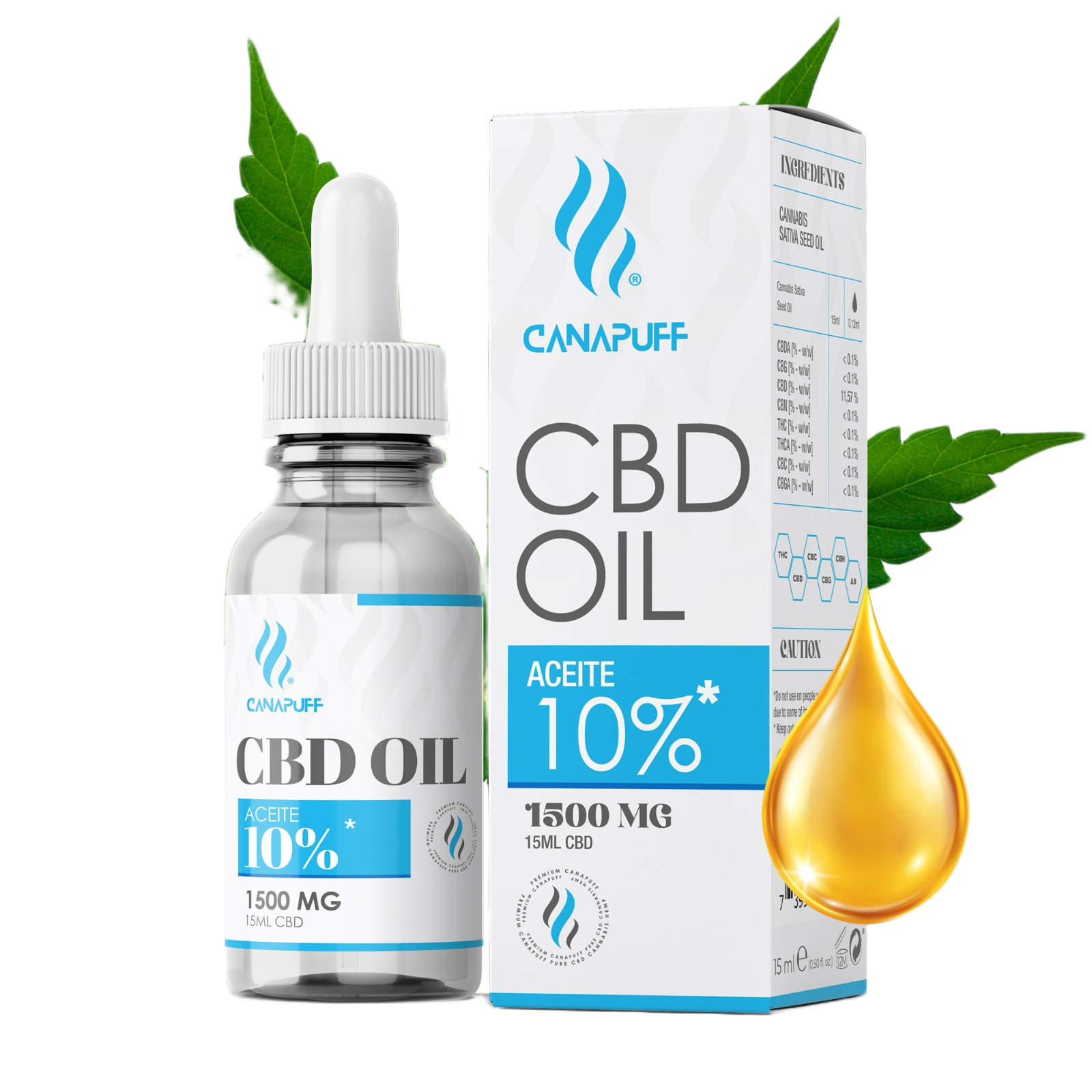 CBD Olaj 10% 15ml