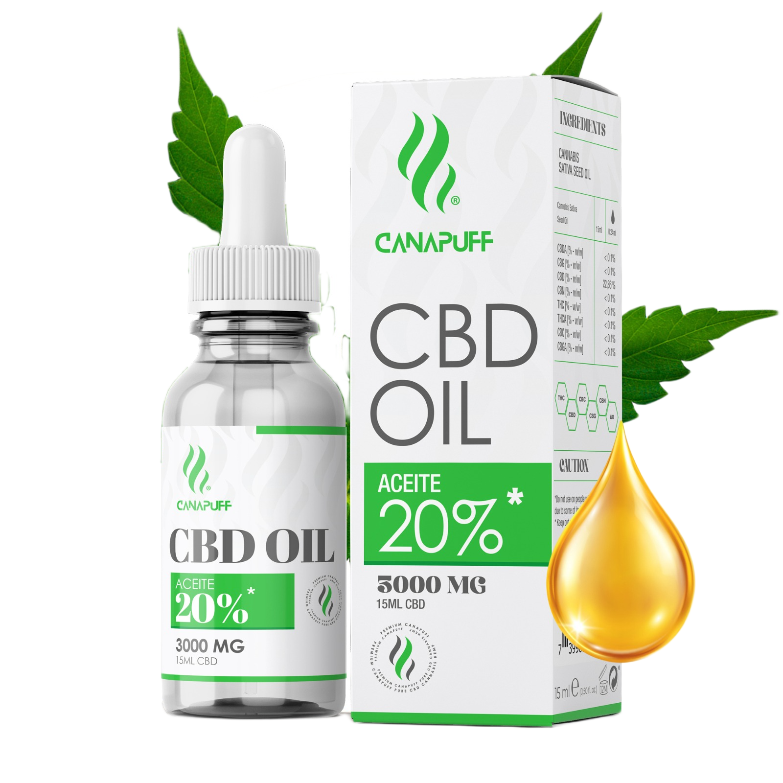 CBD Olaj 20% 15ml